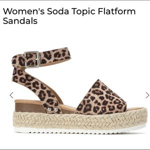 Leopard Platform Espadrilles